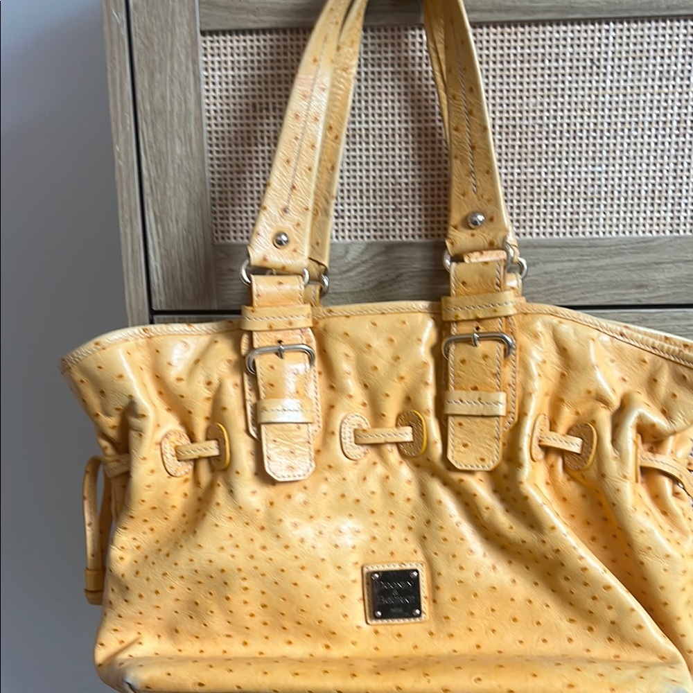 Dooney & Bourke Yellow Shoulder Bag